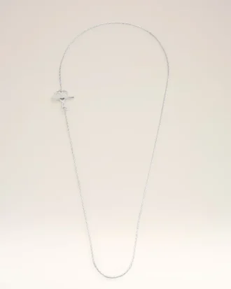 Halsband i silver och mässing med Ami de Coeur-kedja Halsband i silver och mässing med Ami de Coeur-kedja