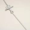 Halsband i silver och mässing med Ami de Coeur-kedja Halsband i silver och mässing med Ami de Coeur-kedja