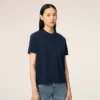 Marinblå Ami de Coeur T-Shirt i bomull Marinblå Ami de Coeur T-Shirt i bomull