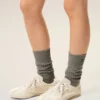 Mjuka sneakers i vitt ko-läder Mjuka sneakers i vitt ko-läder