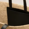 Naturfärgad Ami de Coeur-väska i raffia Naturfärgad Ami de Coeur-väska i raffia