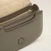 Paris Paris-väska med handtag i grått glansigt läder