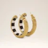 Piano Hoops Small Size Piano Hoops Small Size