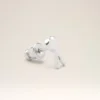Silver- och mässingsörhängen Ami de Coeur med hamrad yta Silver- och mässingsörhängen Ami de Coeur med hamrad yta