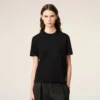 Svart Ami de Coeur T-Shirt i ekologisk bomull Svart Ami de Coeur T-Shirt i ekologisk bomull