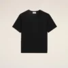Svart bomulls Ami de Coeur T-Shirt