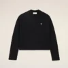 Svart bomullssweatshirt Ami de Coeur