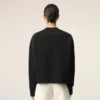 Svart bomullssweatshirt Ami de Coeur