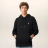 Svart bomullströja med huva från Ami de Coeur Hoodie Svart bomullströja med huva från Ami de Coeur Hoodie