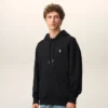 Svart bomullströja med huva från Ami de Coeur Hoodie Svart bomullströja med huva från Ami de Coeur Hoodie