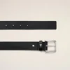 Svart Paris Paris-bälte i kohud