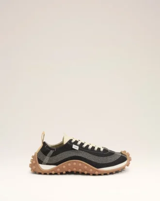 Svarta Mirage-sneakers i mesh