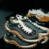 Svarta Mirage-sneakers i mesh Svarta Mirage-sneakers i mesh