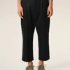 Svarta oversized-byxor i bomull Svarta oversized-byxor i bomull