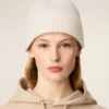 Vit Ami de Coeur Beanie i ull