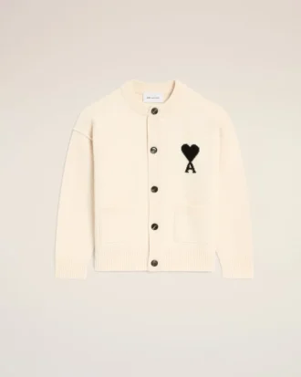 Vit Ami de Coeur Cardigan i ull