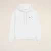 Vit Ami de Coeur Hoodie i bomull Vit Ami de Coeur Hoodie i bomull