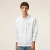 Vit Ami de Coeur Hoodie i bomull Vit Ami de Coeur Hoodie i bomull