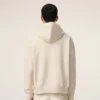Vit Ami de Coeur Hoodie i bomull Vit Ami de Coeur Hoodie i bomull