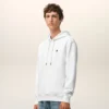 Vit Ami de Coeur Hoodie i bomull Vit Ami de Coeur Hoodie i bomull
