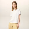 Vit Ami de Coeur T-Shirt i ekologisk bomull Vit Ami de Coeur T-Shirt i ekologisk bomull