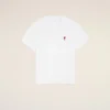 Vit bomull Red Ami de Coeur T-shirt Vit bomull Red Ami de Coeur T-shirt