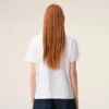 Vit bomull Red Ami de Coeur T-shirt Vit bomull Red Ami de Coeur T-shirt