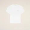 Vit bomulls-Ami de Coeur T-Shirt Vit bomulls-Ami de Coeur T-Shirt