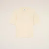 Vit bomulls-Ami de Coeur T-Shirt Vit bomulls-Ami de Coeur T-Shirt
