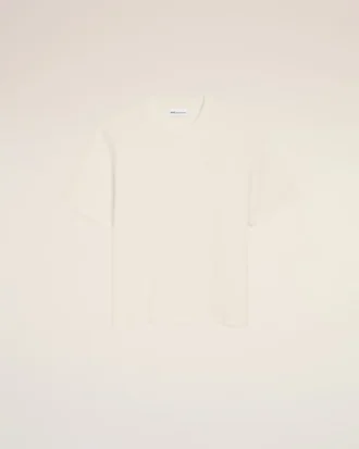 Vit bomullst-shirt med Ami de Coeur-prägling