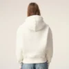 Vit bomullströja med Ami de Coeur-mönster