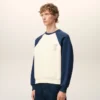 Vit och blå bomullssweatshirt från Ami de Coeur Vit och blå bomullssweatshirt från Ami de Coeur