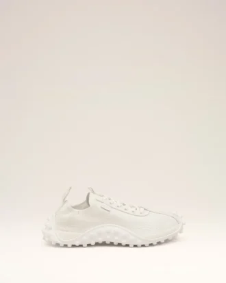 Vita Mirage-sneakers i ko-läder
